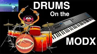 Drums on the MODX