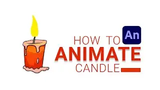 Animated Candle Tutorial In Hindi | Adobe Animate CC Candle Animation Tutorial for Beginner