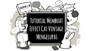Tutorial Membuat Effect Cat Vintage Mengelupas
