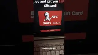 Does KFC have Gift Card? #short