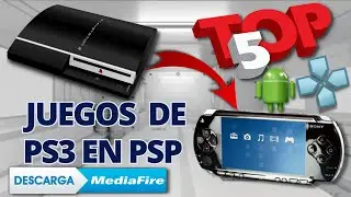JUEGOS DE PS3 EN PSP - TOP 5 - MEJORES PORTS #2 - TOP PPSSPP  GAMES ANDROID