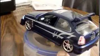 RevelHonda Civic Model kit with working headlights