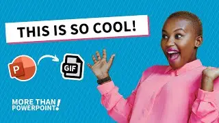 How to export your PowerPoint slides as a gif (Easy way to create gifs)
