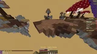 Hypixel cheating with mist client! || Chazed