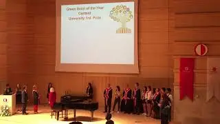 ODTÜ - METU Green Brain of The Year Consest 1rd Prize