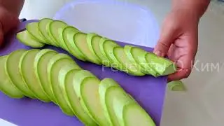 Вкуснотень из Кабачков за Считанные Минуты! Кабачки в Кляре