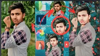 lightroom green tone/ HD face smooth kaise karna SketchBook HD photo editing