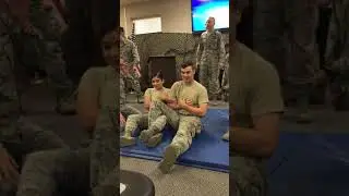USAF X26 Taser 50,000 Treatment lady soldier feeling poop