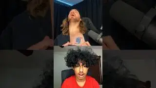He was shook 