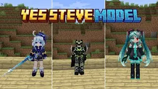 Yes Steve Model - Hóa thân thành các waifu anime nào!!!