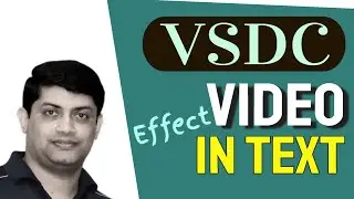 Video Inside Text | How To Place A Video Inside Text In VSDC 7.1.7 Video Editor Tutorial  | 2022