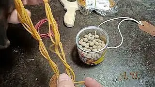 Дополнение к предыдущему видео. Тяги из банковских резинок.