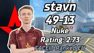 【4K】stavn (49-13) (nuke) | FACEIT Ranked | July 21, 2024 