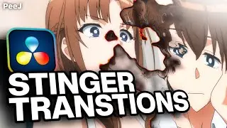 DaVinci Resolve | Stinger Transitions (Burn Transition & Circle Wipe)