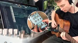 How to make a melody with a real guitar from scratch