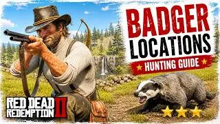The BEST Badger Locations in RDR2