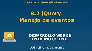 DWEC_UD8_2_jQuery. Manejo de eventos