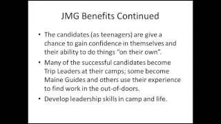 Introduction to JMG Programs