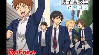 Danshi Koukousei No Nichijou Opening Full Subtitulado en Japones.