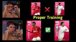 How to Train Rashford and Modric to 98 Level eFootball 2024