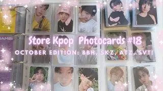 Store Kpop Photocards for the month of October! #18 - Stray Kids, Seventeen, Baekhyun, Ateez & more!