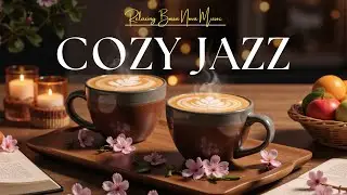 [Relaxing Winter Jazz for Studying & Work] ☕ Cozy Coffee Shop Ambience & Smooth Jazz Instrumental