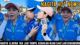 Nagita Hot Info || Nagita Slavina Tak Lagi Tampil Kenakan Hijab Saat Lari di Pocari Run Bandung