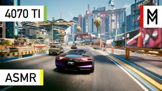 Relaxing drive in Rayfield Caliburn | Cyberpunk 2077 | RT OVERDRIVE | RTX 4070 Ti | DLSS 3 | ASMR