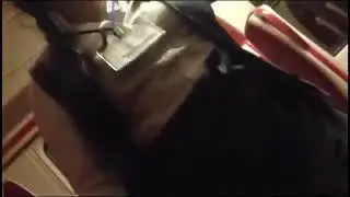 Некая пьяная особа накинулась на парня с матами