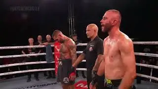BKFC Newcastle June 8th. Beamish v Rochester  Fight of the night.