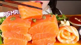연어탑 연어타워 두툼두툼 말랑이~🧡🐹 Salmon Tower