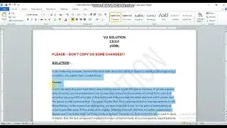 CS301 GDB SOLUTION Fall 2022 | CS301 Graded Discussion Board Solution Fall 2022