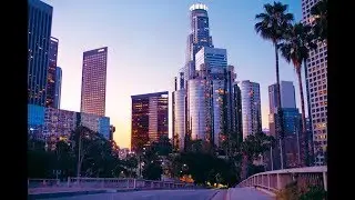 LOS ANGELES FROM ABOVE IN 4K