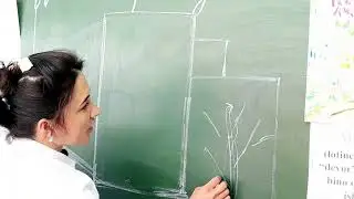 Arxitektura muhitida graffitli kompozitsiya. D.Mamatov