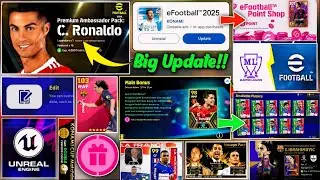 eFootball™ 2025 Is Here !! 🔥😍 Cristiano Ronaldo Brand Ambassador Pack & Master League in eFootball