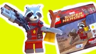 Игрушки для детей игровой набор Стража Галактики Реактивный Енот обзор игрушек распаковка на русс