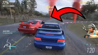 රෙස් එක මගදි  ගුජුම්පියො වැහුනම 😂 | Forza horizon 5 Epic Race Challenege