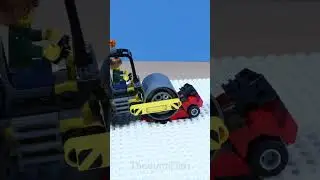 Steamroller vs LEGO Car