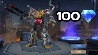This Is How I Get Roger's Grimlock Skin For 100 Diamond 💎 - MLBB | Orrical Ords