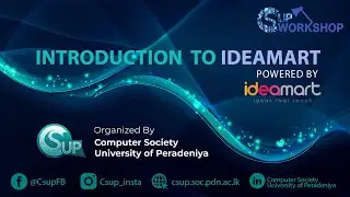 Introduction to ideamart - Awareness Session organised by CSUP