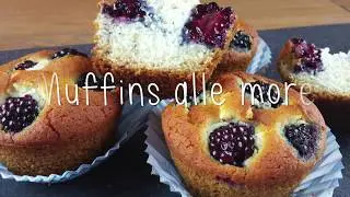 Muffin alle More con Farina di Riso Ruggeri