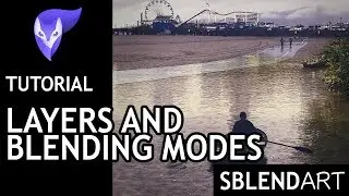 PhotoFox working with layers and blending modes tutorial filters