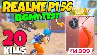 🔥Realme P1 5G BGMI Gameplay Test on Fps | Realme P1 Gaming Review
