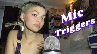 ASMR | Fast and Aggressive Mic Triggers |Gripping, Rubbing, Swirling, and more!