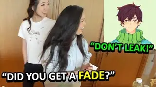 Valkyrae leaks Sykkuno's NEW HAIRCUT