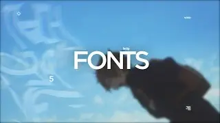 5 Fancy Font For Designs/Edits ✨