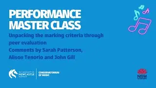 HSC Music Day 2024 - Performance Masterclass