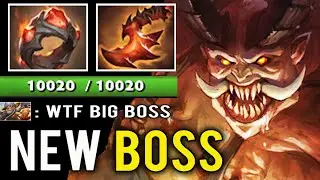 NEW CRAZY ITEM 10,000 HP Giant's Ring Overwhelming Blink 7.28 BIGGEST Hook Titan Pudge Epic Dota 2