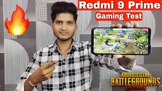 Redmi 9 Prime PUBG Mobile Gaming with FPS Test & Heating  Graphics Settings & Gameplay Hindi ||