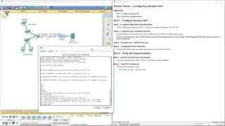 Lab 5.2.2.5 Packet Tracer - Configuring Dynamic NAT